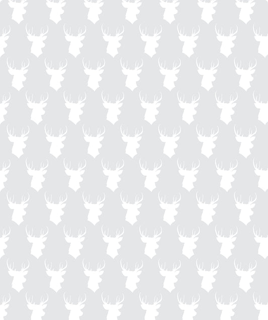 Holographic Reindeer White Foil Christmas Wrapping Paper Roll Wrapaholic Wholesale Ream