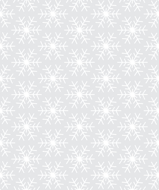 Holographic Snowflake White Foil Christmas Wrapping Paper Roll Wrapaholic Wholesale Ream