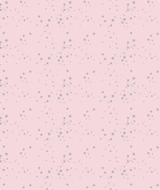 Starry Light Purple Gold Stamp Wrapping Paper wtih Cut Line Packing Paper Supply Wrapaholic