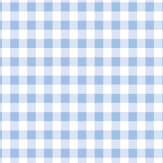 Blue and White Grid Flat Wrapping Paper Sheet Wholesale Wraphaholic