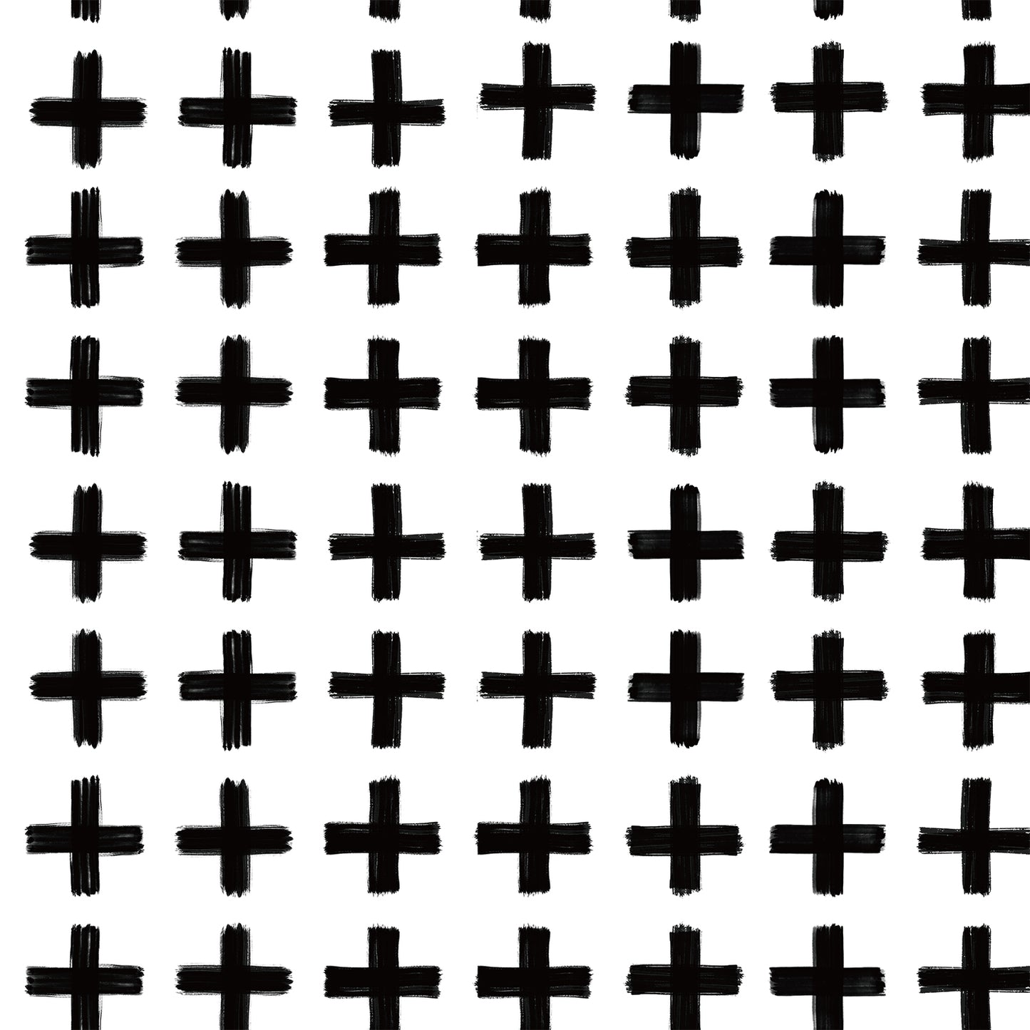 Black and White Cross Flat Wrapping Paper Sheet Wholesale Wraphaholic