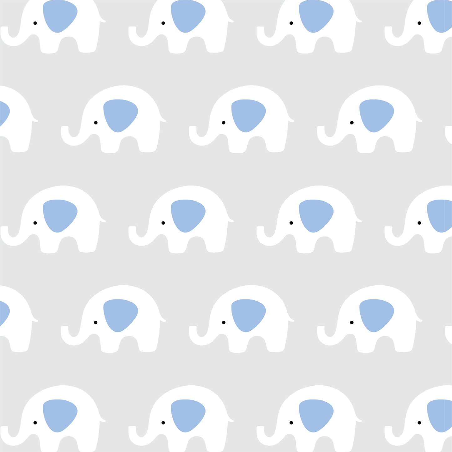 Baby Boy Elephant Flat Wrapping Paper Sheet Wholesale Wraphaholic