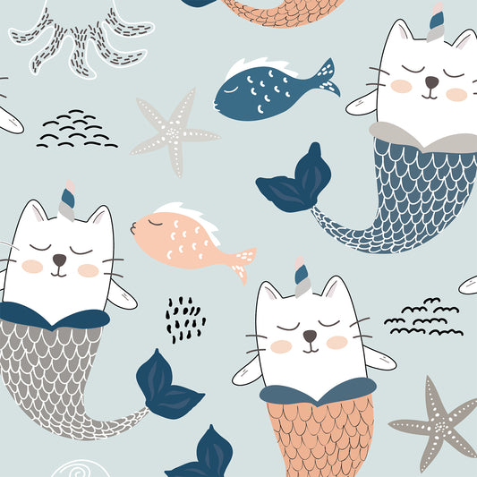 Cat Fish Flat Wrapping Paper Sheet Wholesale Wraphaholic