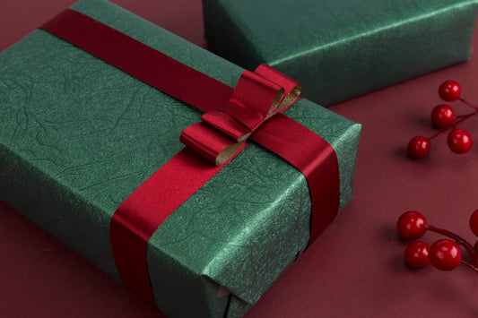 Embossed Lenny Grain Wrapping Paper Roll Forest Green Ream Wholesale Wrapaholic