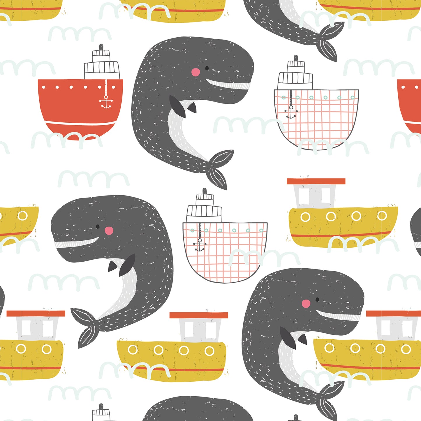 Funny Whale Flat Wrapping Paper Sheet Wholesale Wraphaholic