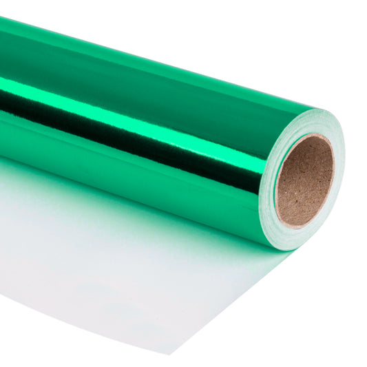 Glossy Metallic Wrapping Paper Roll Teal Green Ream Wholesale Wrapaholic