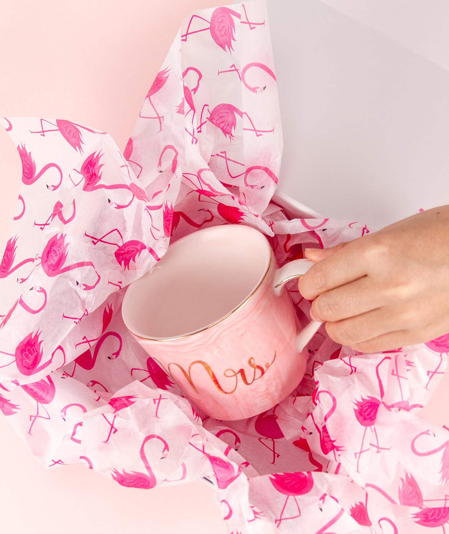 Hot Pink Flamingo Tissue Paper 20" x 30" Bulk Wholesale Wrapaholic