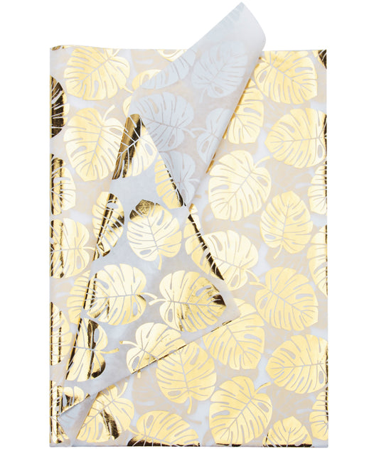 Jungle Monstera Tissue Paper 20" x 30" Bulk Wholesale Wrapaholic