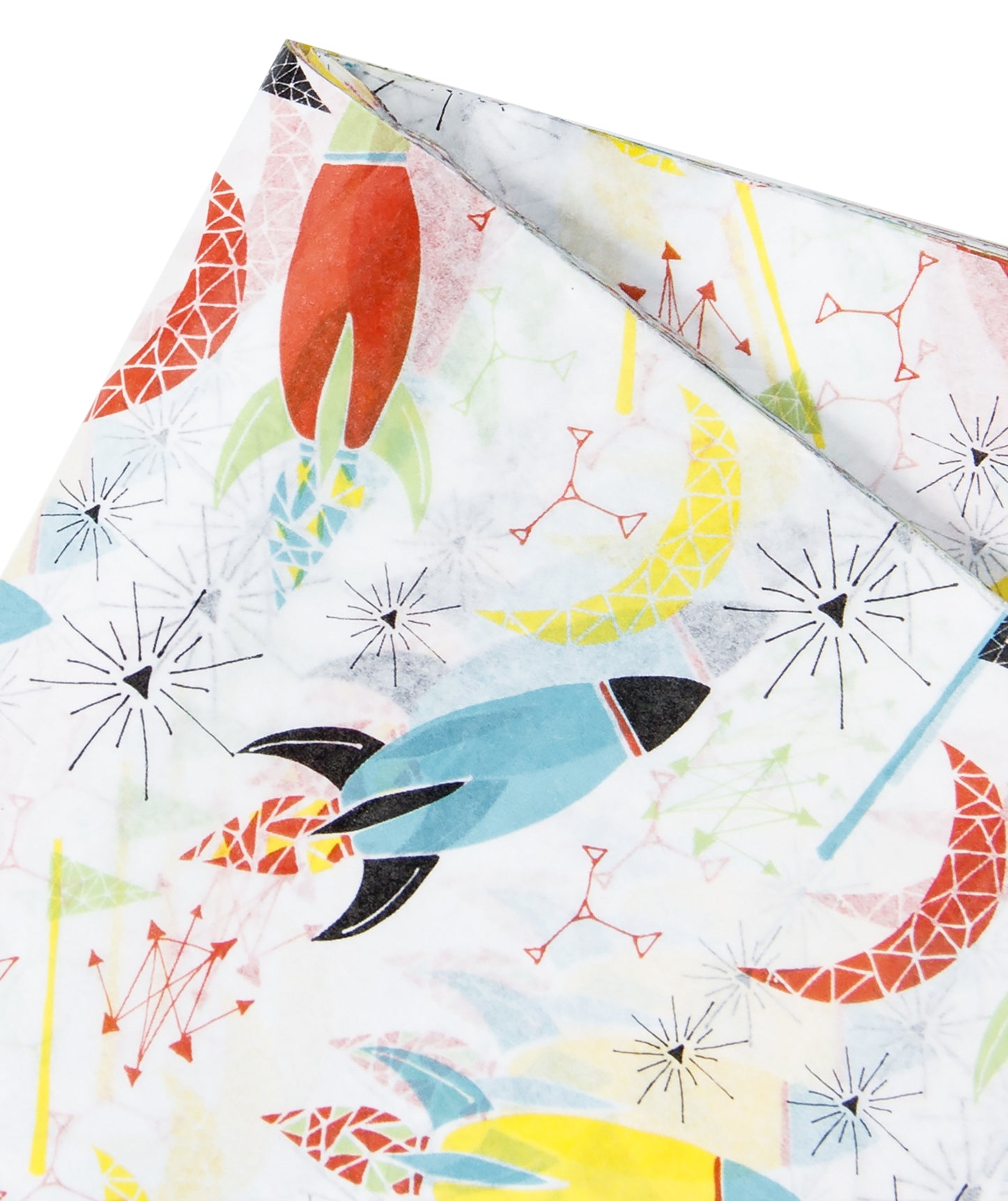Kid's Space Rocket Tissue Paper 20" x 30" Bulk Wholesale Wrapaholic