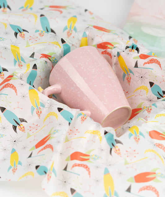 Kid's Space Rocket Tissue Paper 20" x 30" Bulk Wholesale Wrapaholic