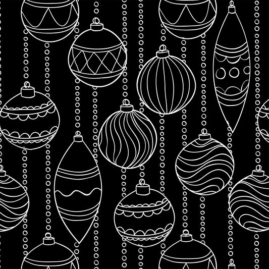 Lantern Black White Flat Wrapping Paper Sheet Wholesale Wraphaholic