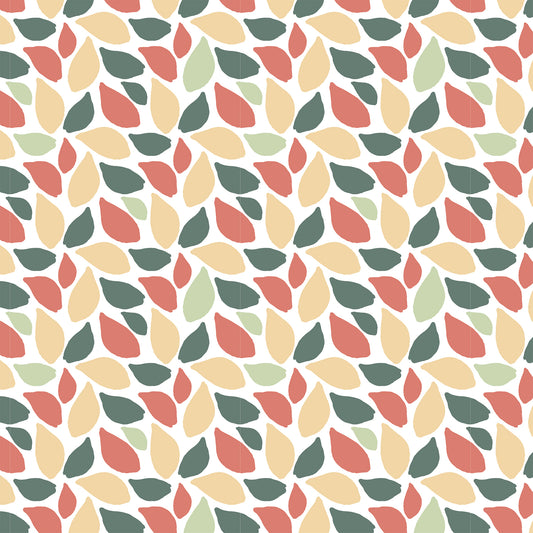 Leaf Yellow Flat Wrapping Paper Sheet Wholesale Wraphaholic