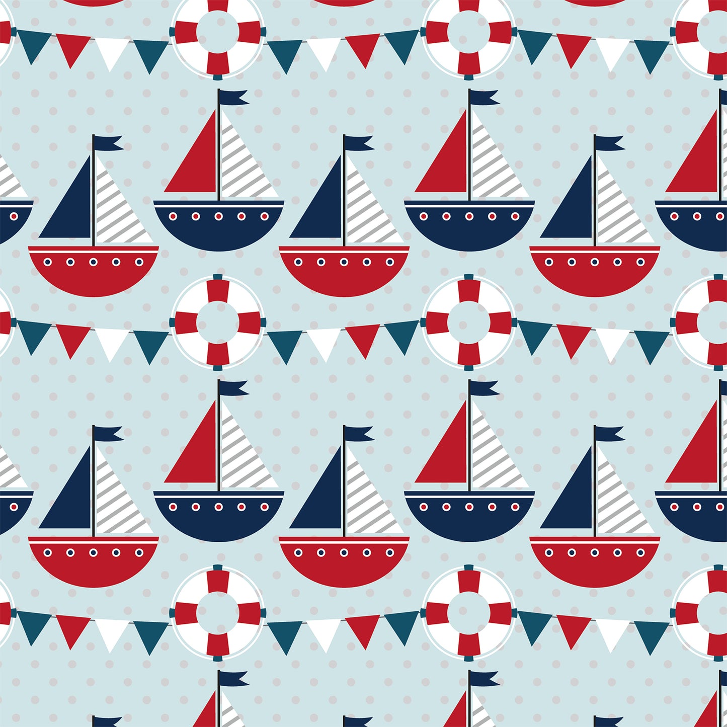 Navigation Boat Flat Wrapping Paper Sheet Wholesale Wraphaholic