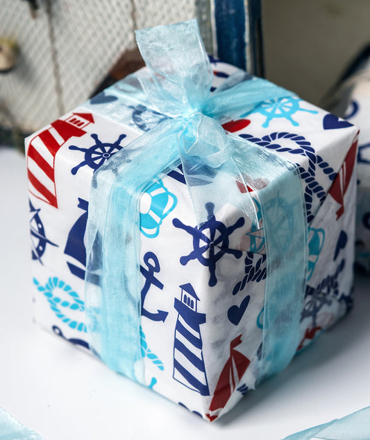 Navigation Sailing Tissue Paper 20" x 30" Bulk Wholesale Wrapaholic