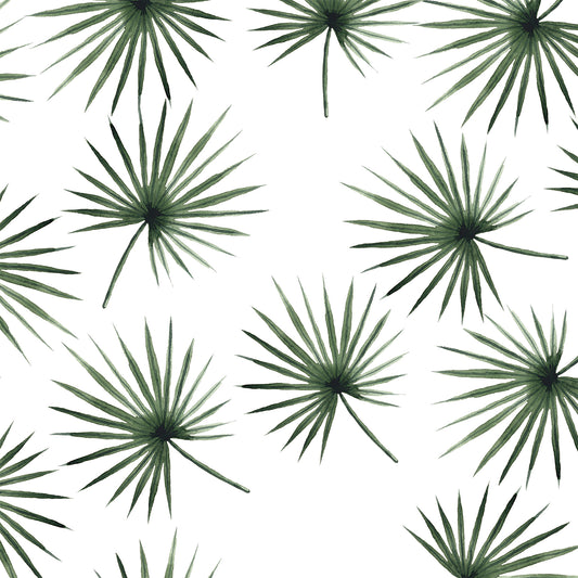 Palms Leaf Flat Wrapping Paper Sheet Wholesale Wraphaholic