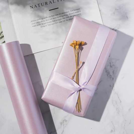 Pearl Gloss Wrapping Paper Roll Lavender Ream Wholesale Wrapaholic