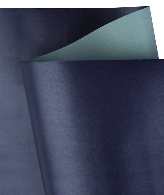Pearl Gloss Wrapping Paper Roll Navy Blue Ream Wholesale Wrapaholic