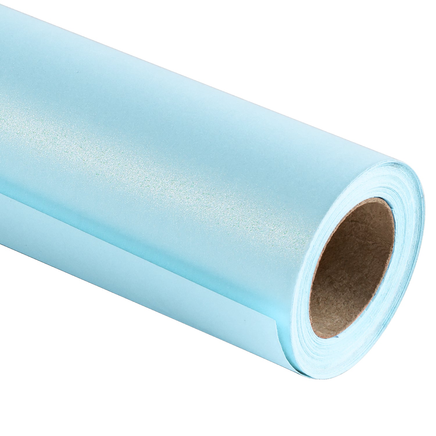 Pearl Gloss Wrapping Paper Roll Sky Blue Ream Wholesale Wrapaholic