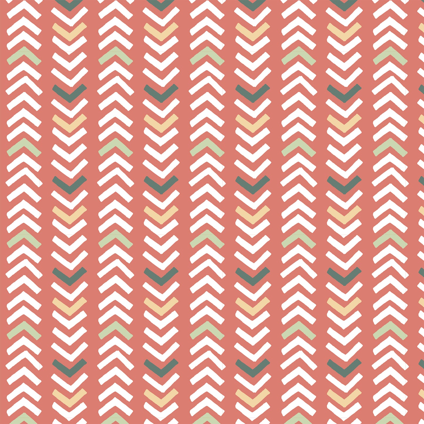 Red-orange Arrow Flat Wrapping Paper Sheet Wholesale Wraphaholic