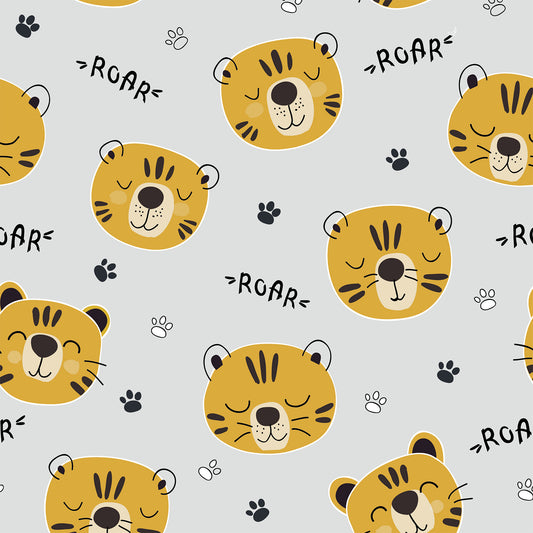 Roar Kids Animal Flat Wrapping Paper Sheet Wholesale Wraphaholic