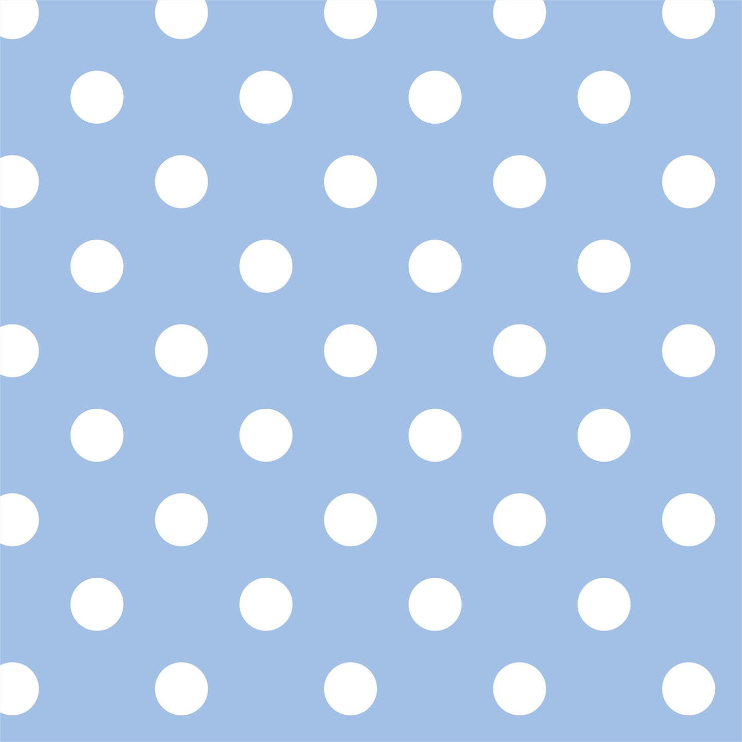 White Dot in Light Blue Flat Wrapping Paper Sheet Wholesale Wraphaholic