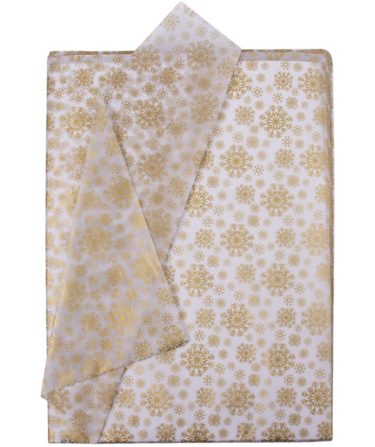 Winter Snow Flake Tissue Paper 20" x 30" Bulk Wholesale Wrapaholic