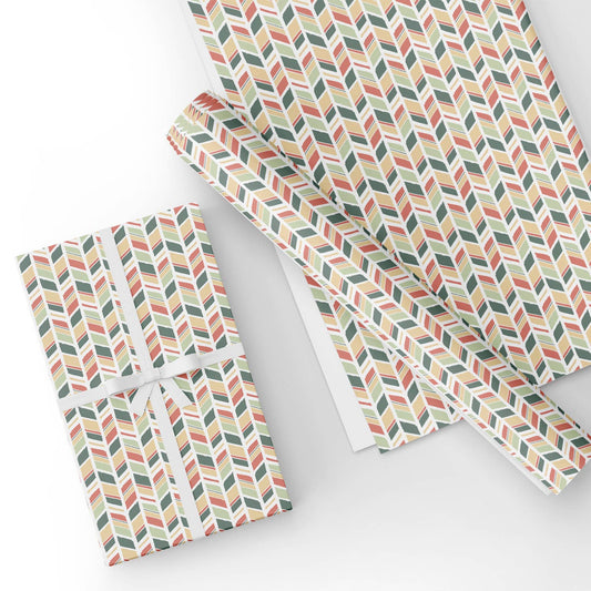 Tribal Arrows Flat Wrapping Paper Sheet Wholesale Wraphaholic