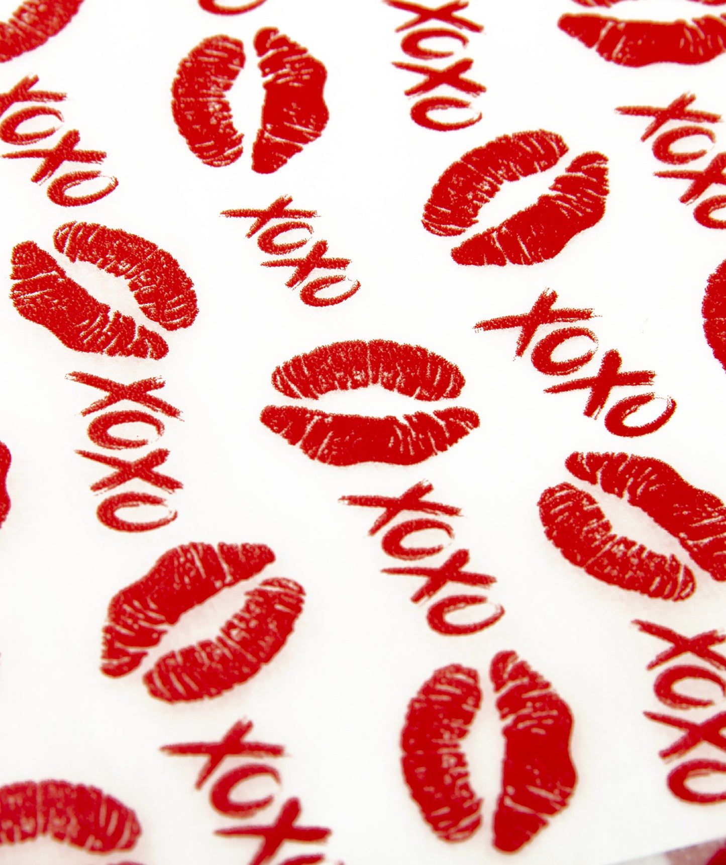 Valentine's Day Red Lips Tissue Paper 20" x 30" Bulk Wholesale Wrapaholic