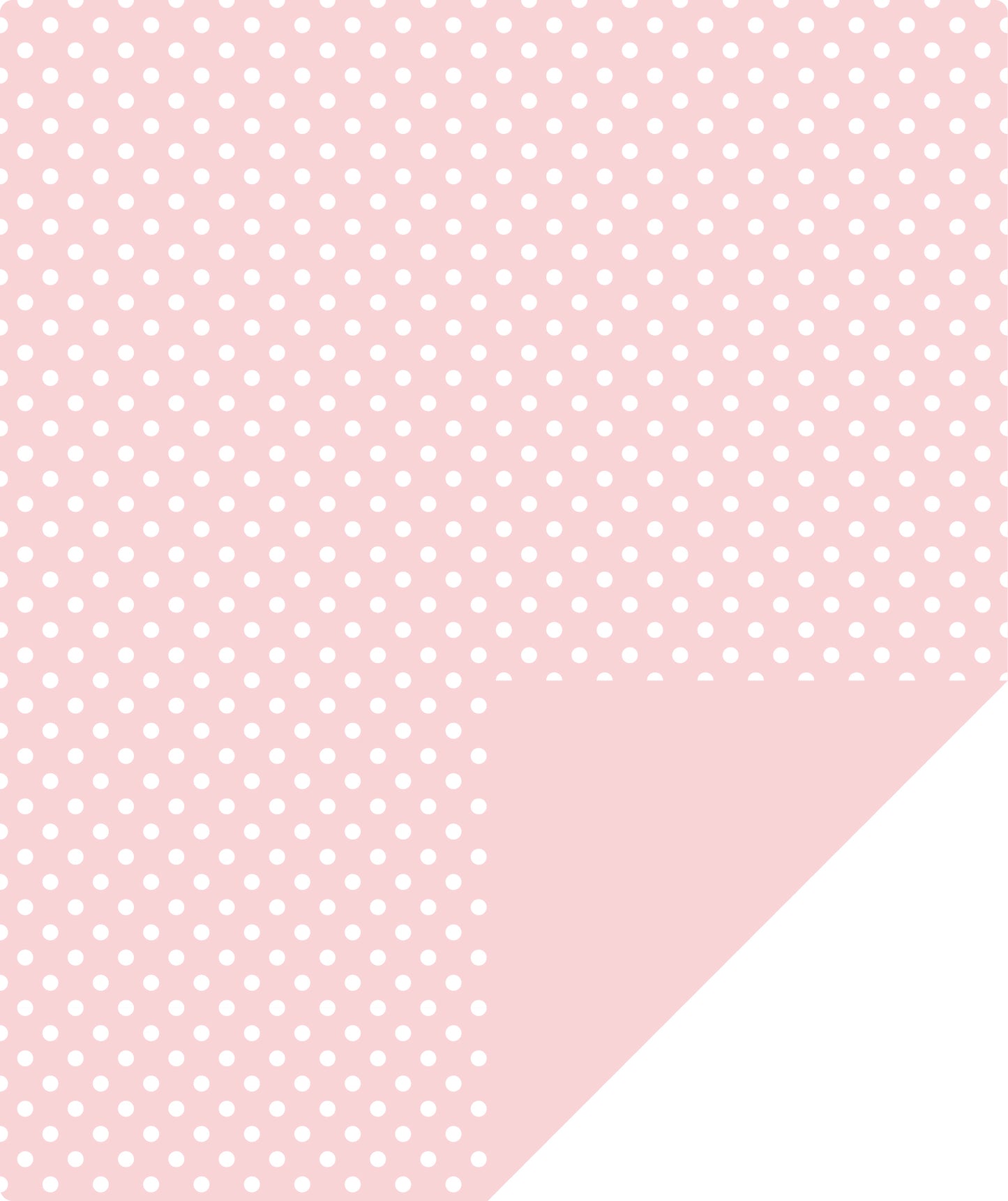 Baby Pink Polka Dot Wrapping Paper with Pink Color Packing Paper Supply Wrapaholic