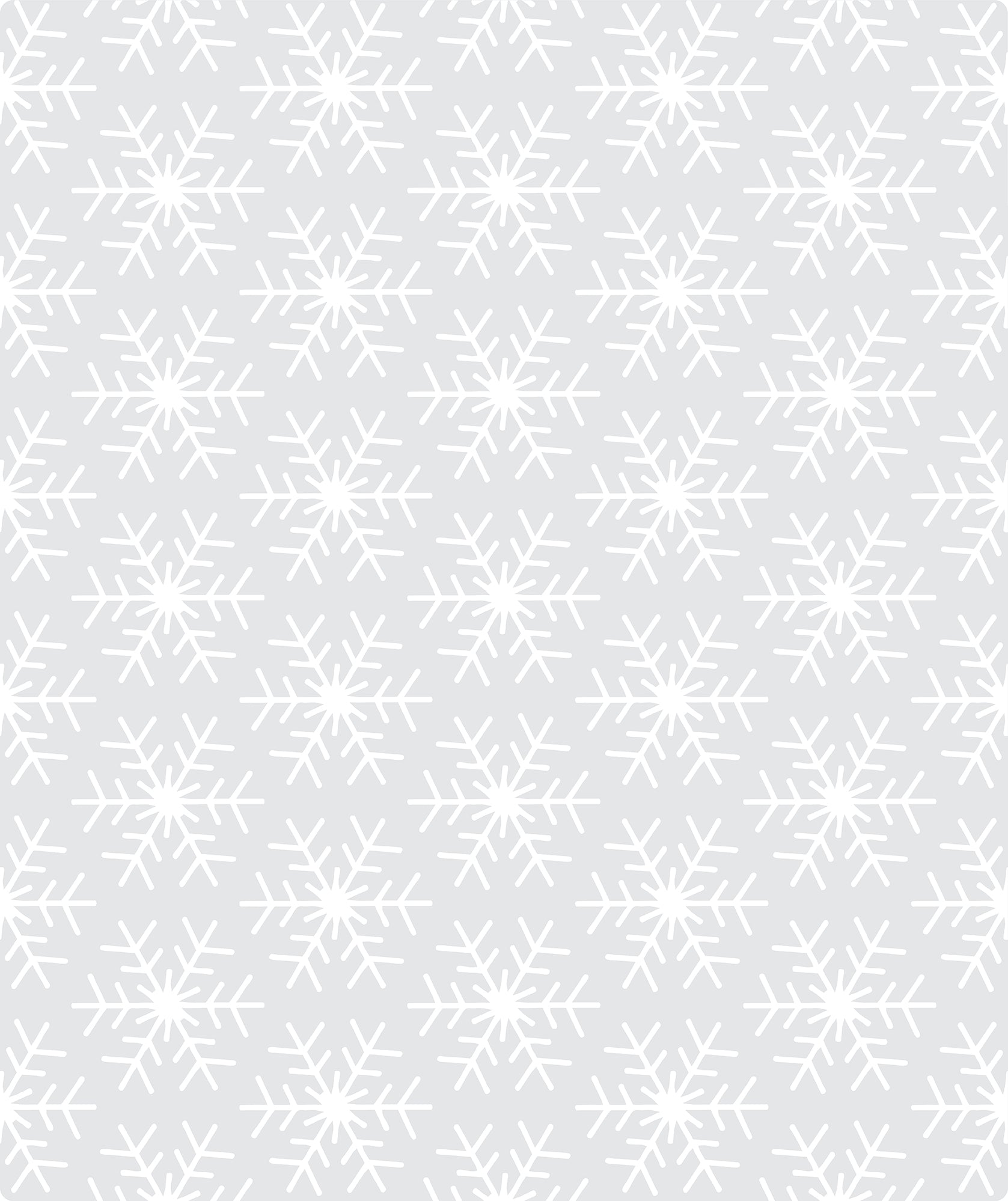 Holographic Snowflake White Foil Christmas Wrapping Paper Roll Wrapaholic Wholesale Ream