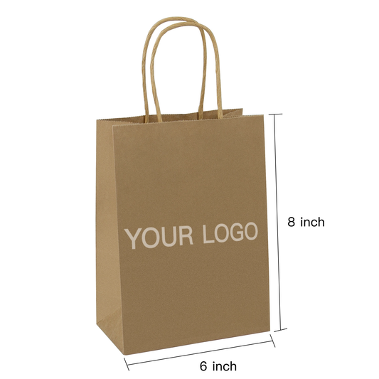 Impress recipients by giving out these custom bags for their purchases or as special event gift bags.