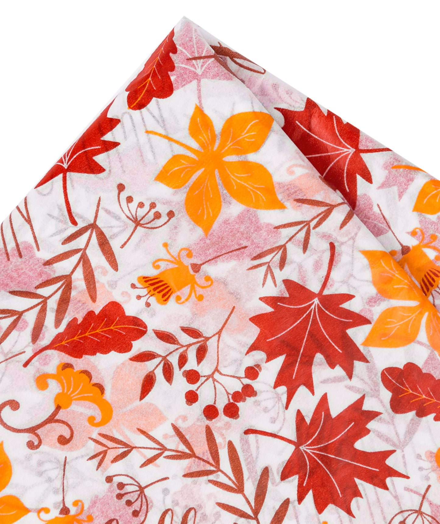 Autumn Maple Leaves Tissue Paper 20" x 30" Bulk Wholesale Wrapaholic