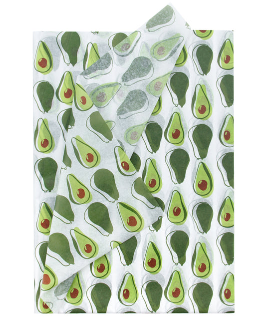 Avocados Green Tissue Paper 20" x 30" Bulk Wholesale Wrapaholic