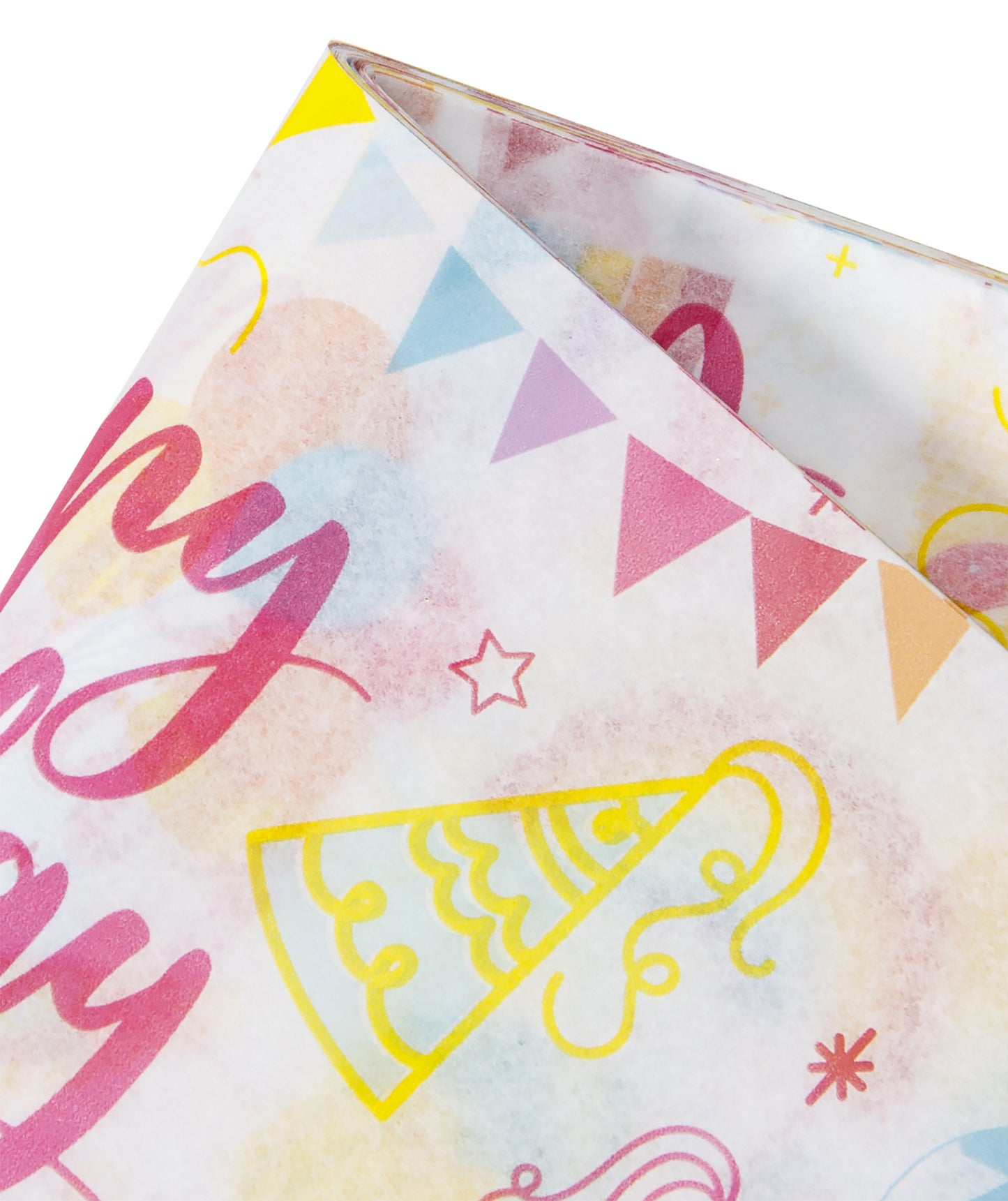 Birthday Party Celebrate Tissue Paper 20" x 30" Bulk Wholesale Wrapaholic