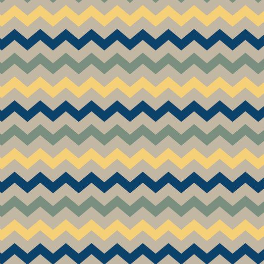 Brown and Yellow Wave Flat Wrapping Paper Sheet Wholesale Wraphaholic