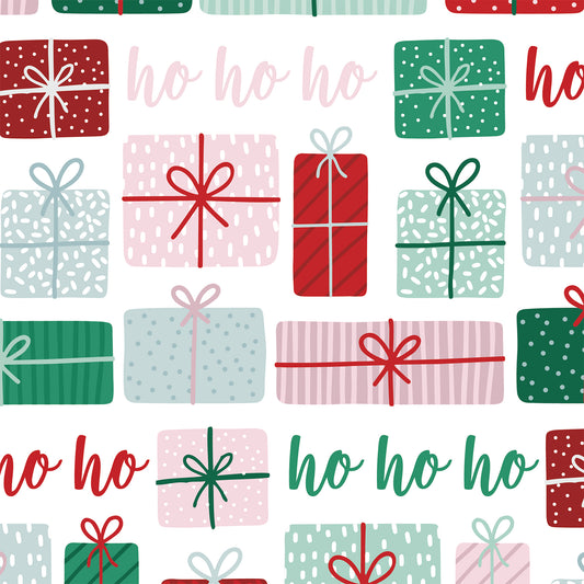 Christmas Presents Flat Wrapping Paper Sheet Wholesale Wraphaholic