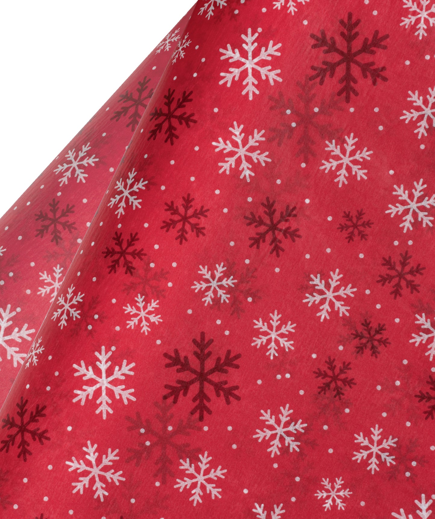 Chirstmas Winter Red Snow Tissue Paper 20" x 30" Bulk Wholesale Wrapaholic