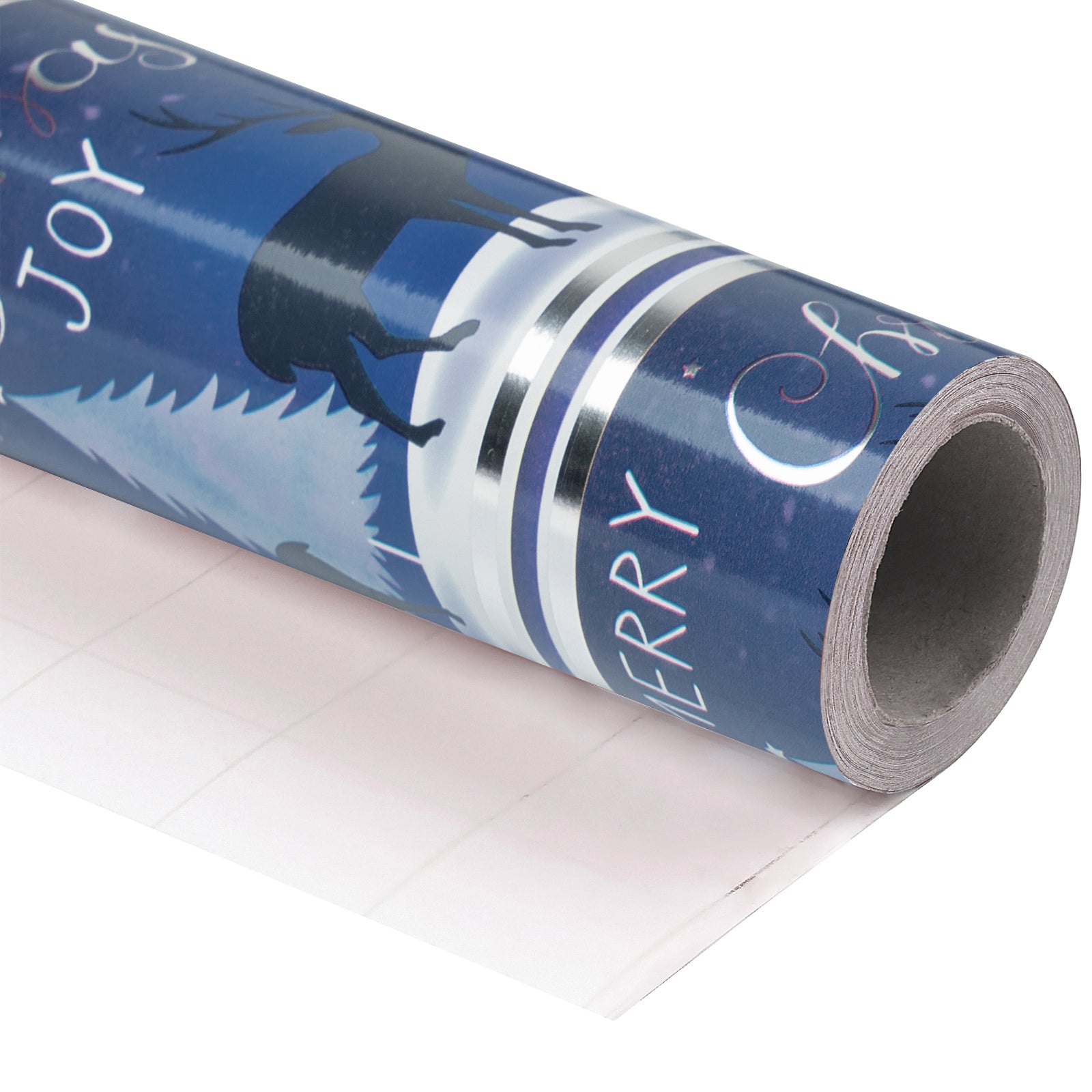 Cool Stone Forest Landscape Wire Aluminized Film Foil Wrapping Paper Roll Wholesale Wrapholic