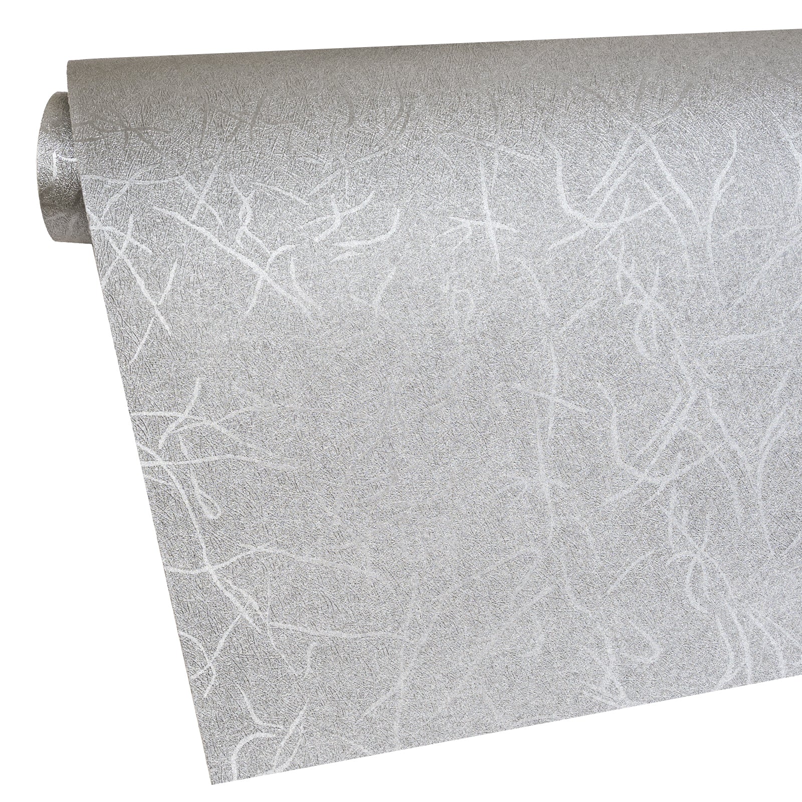 Embossed Lenny Grain Wrapping Paper Roll Silver Ream Wholesale Wrapaholic