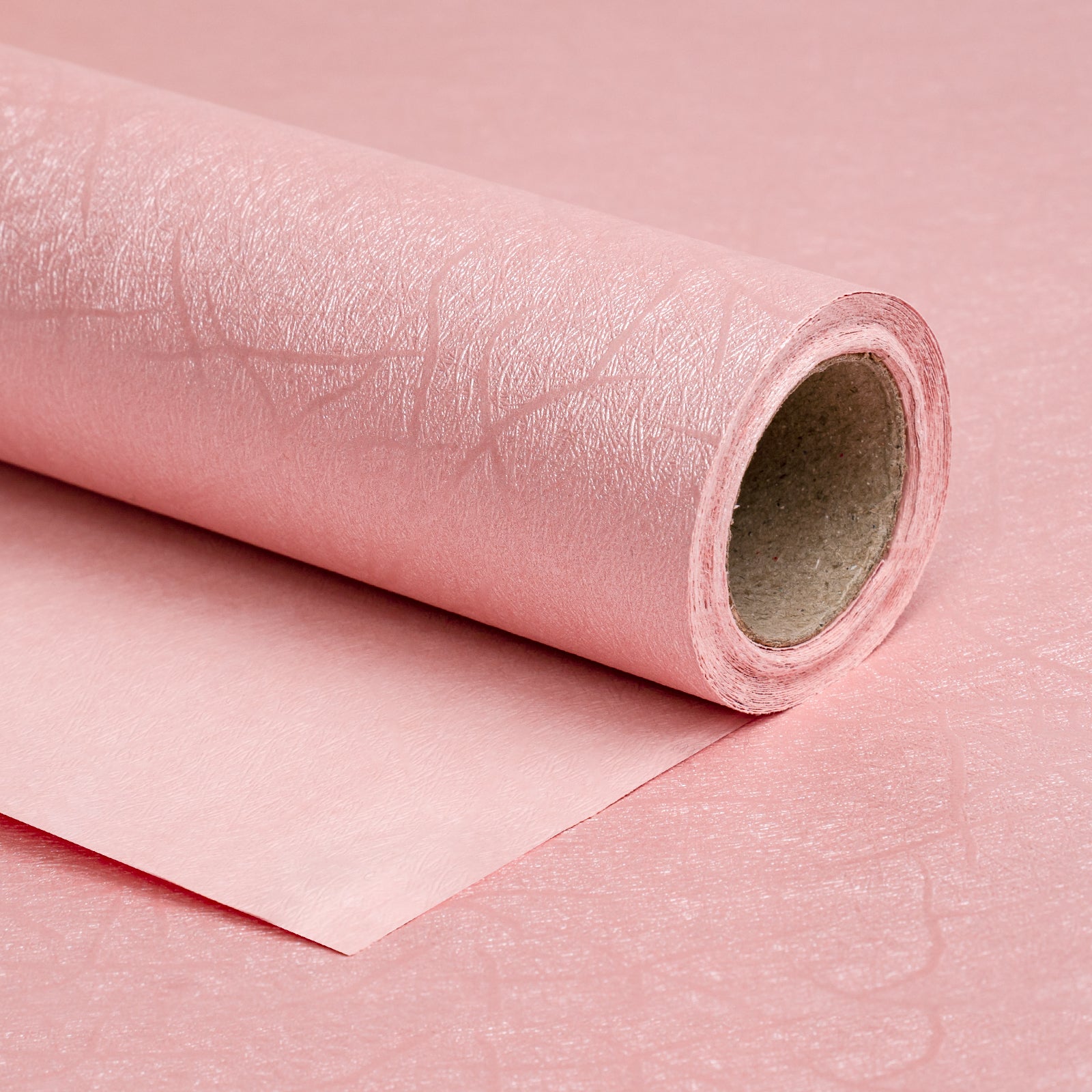 Embossed Lenny Grain Wrapping Paper Roll Light Pink Ream Wholesale Wrapaholic
