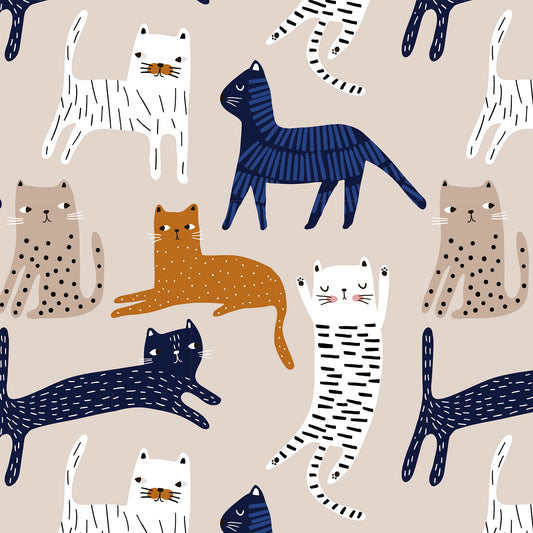 Funny Cat Flat Wrapping Paper Sheet Wholesale Wraphaholic