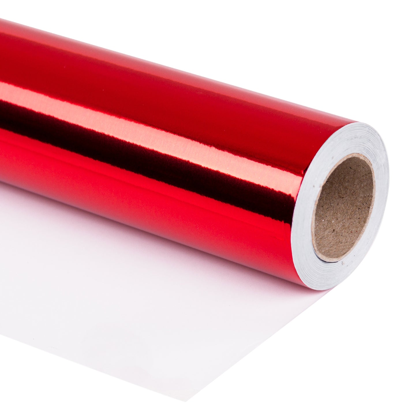 Glossy Metallic Wrapping Paper Roll Red Ream Wholesale Wrapaholic