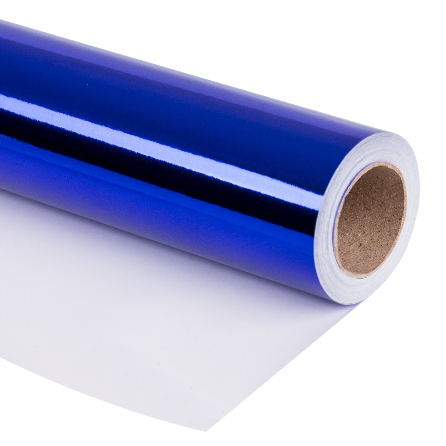 Glossy Metallic Wrapping Paper Roll Royal Blue Ream Wholesale Wrapaholic