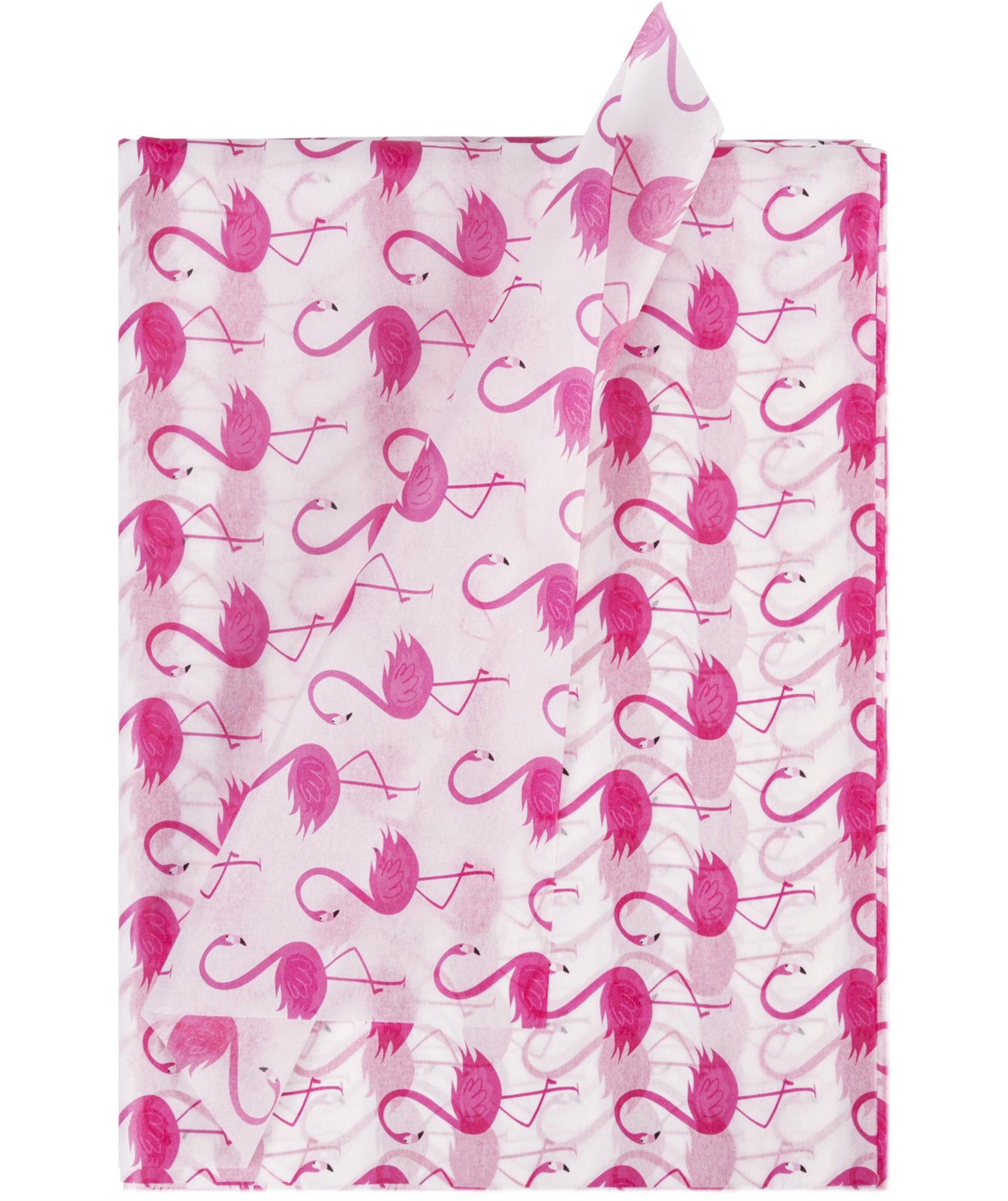 Hot Pink Flamingo Tissue Paper 20" x 30" Bulk Wholesale Wrapaholic