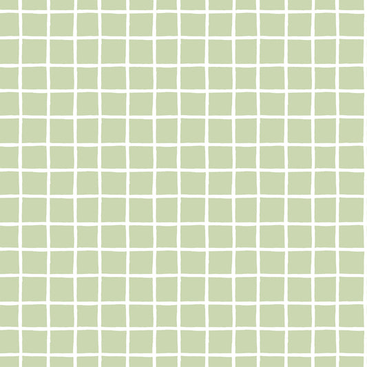 Light Green Small Plaid Flat Wrapping Paper Sheet Wholesale Wraphaholic