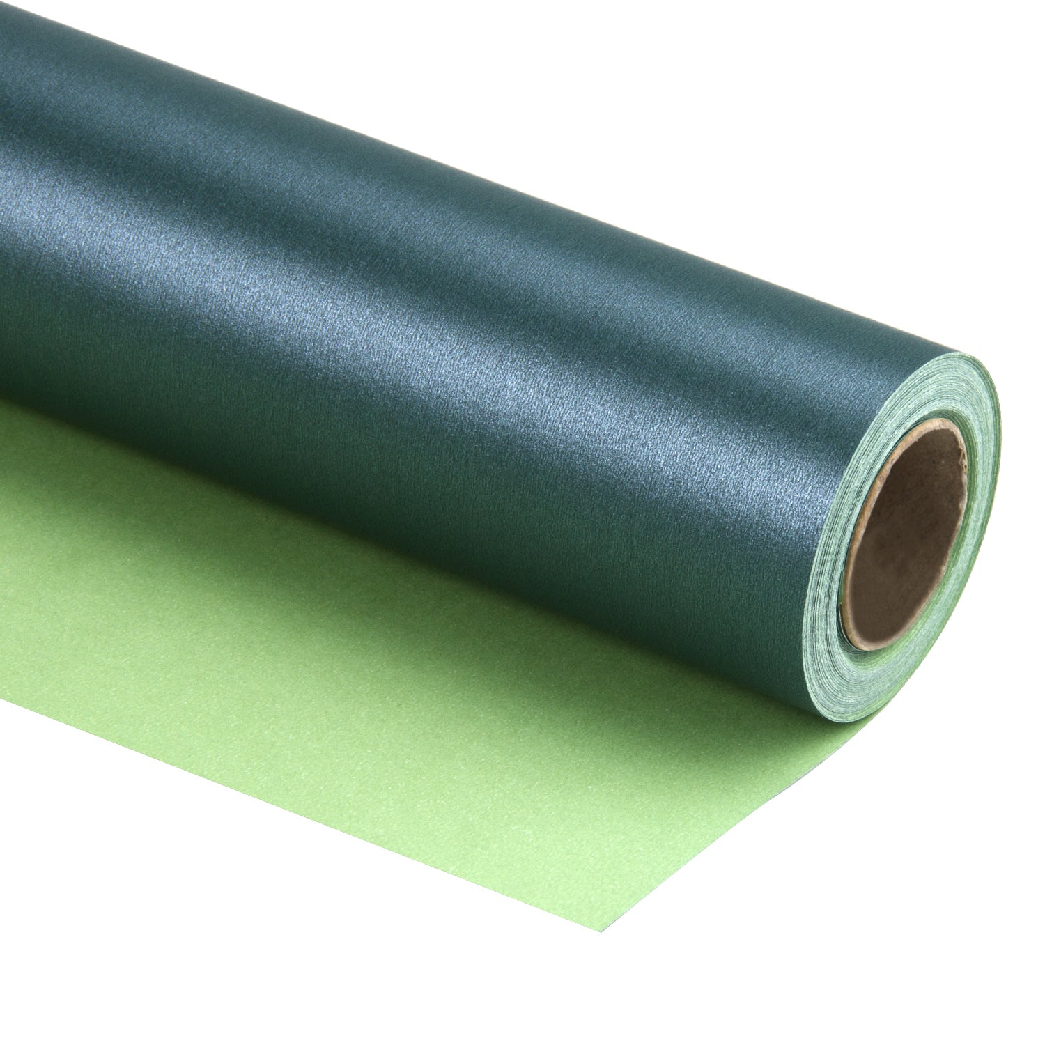 Pearl Gloss Wrapping Paper Roll Forest Green Ream Wholesale Wrapaholic