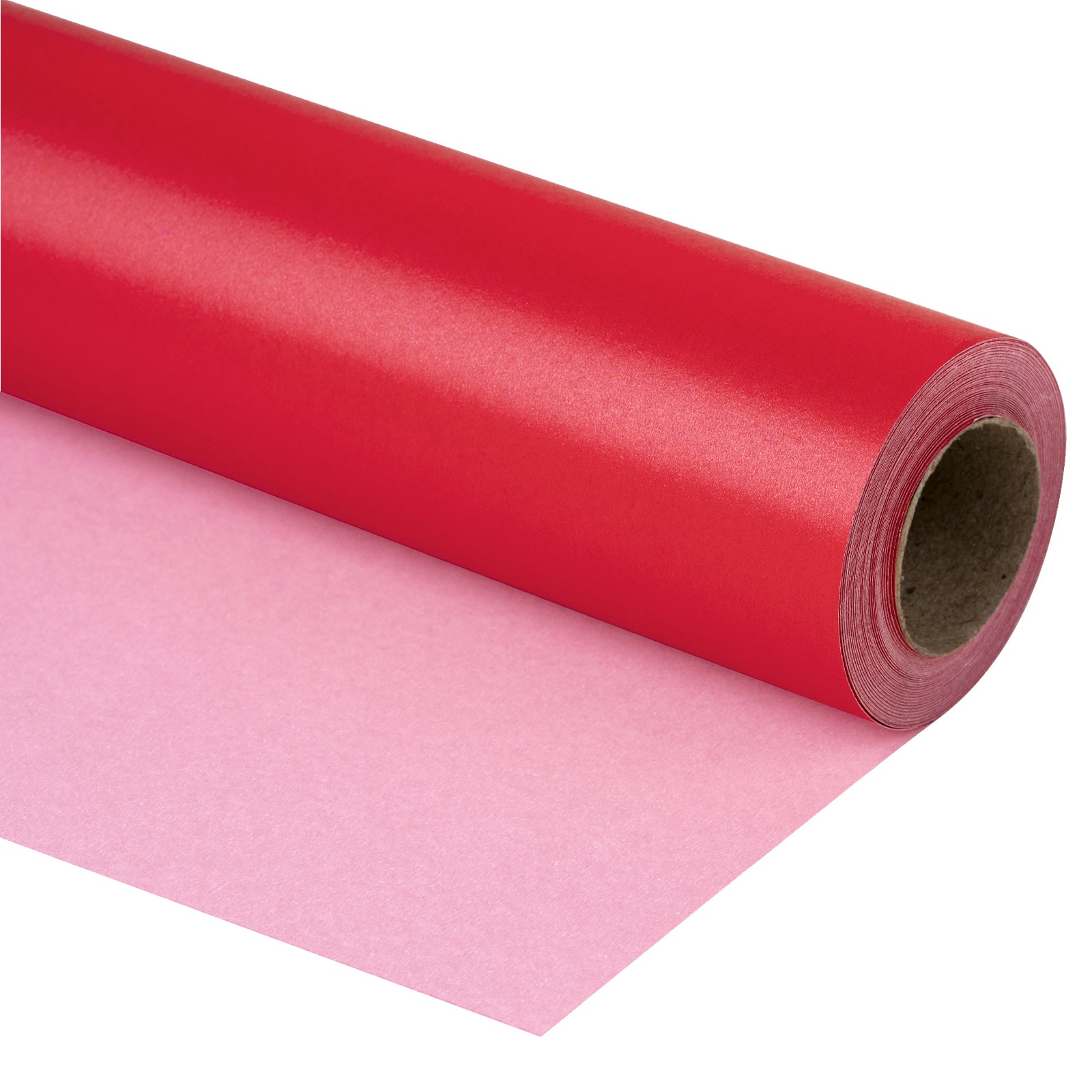 Pearl Gloss Wrapping Paper Roll Hot Red Ream Wholesale Wrapaholic