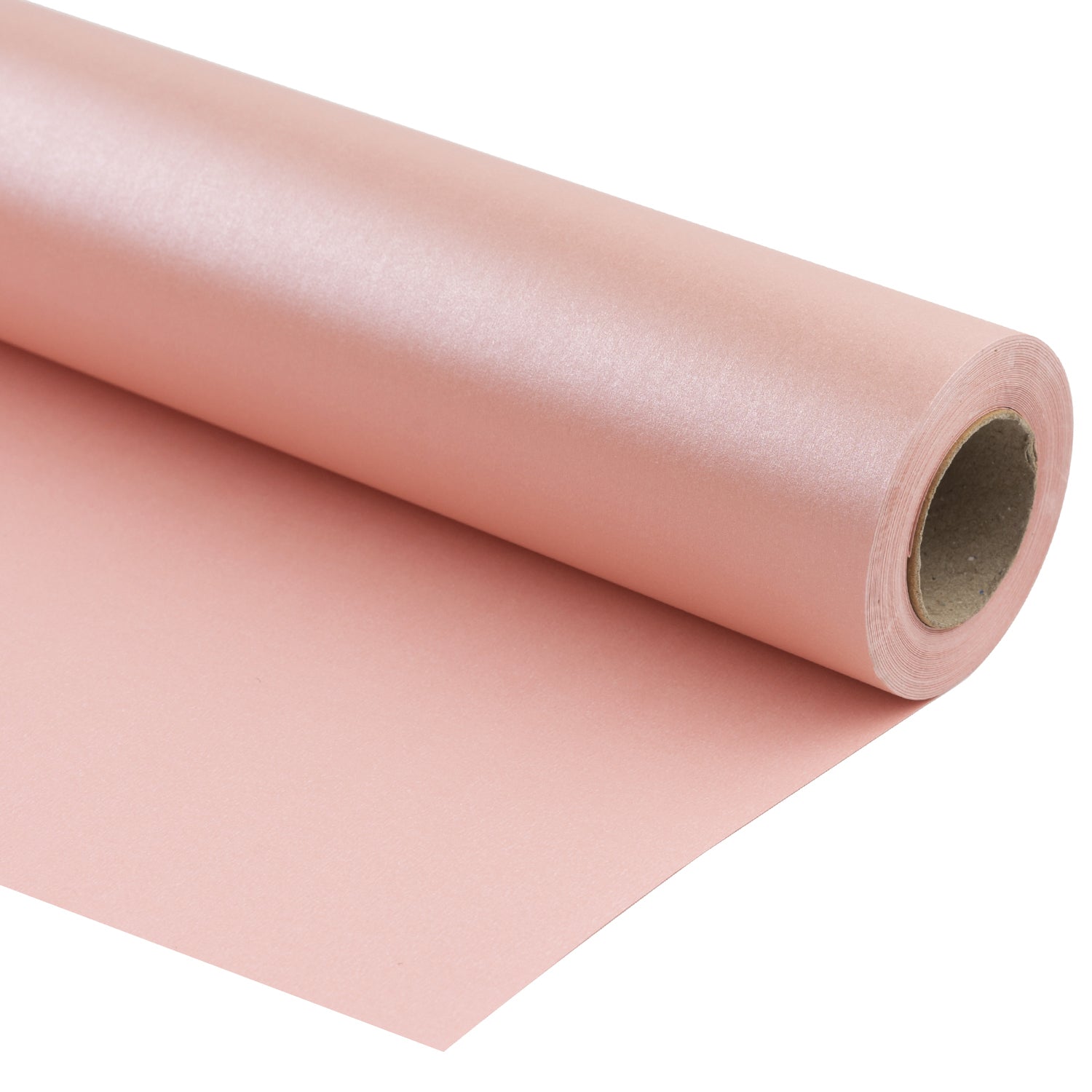 Pearl Gloss Wrapping Paper Roll Light Pink Ream Wholesale Wrapaholic