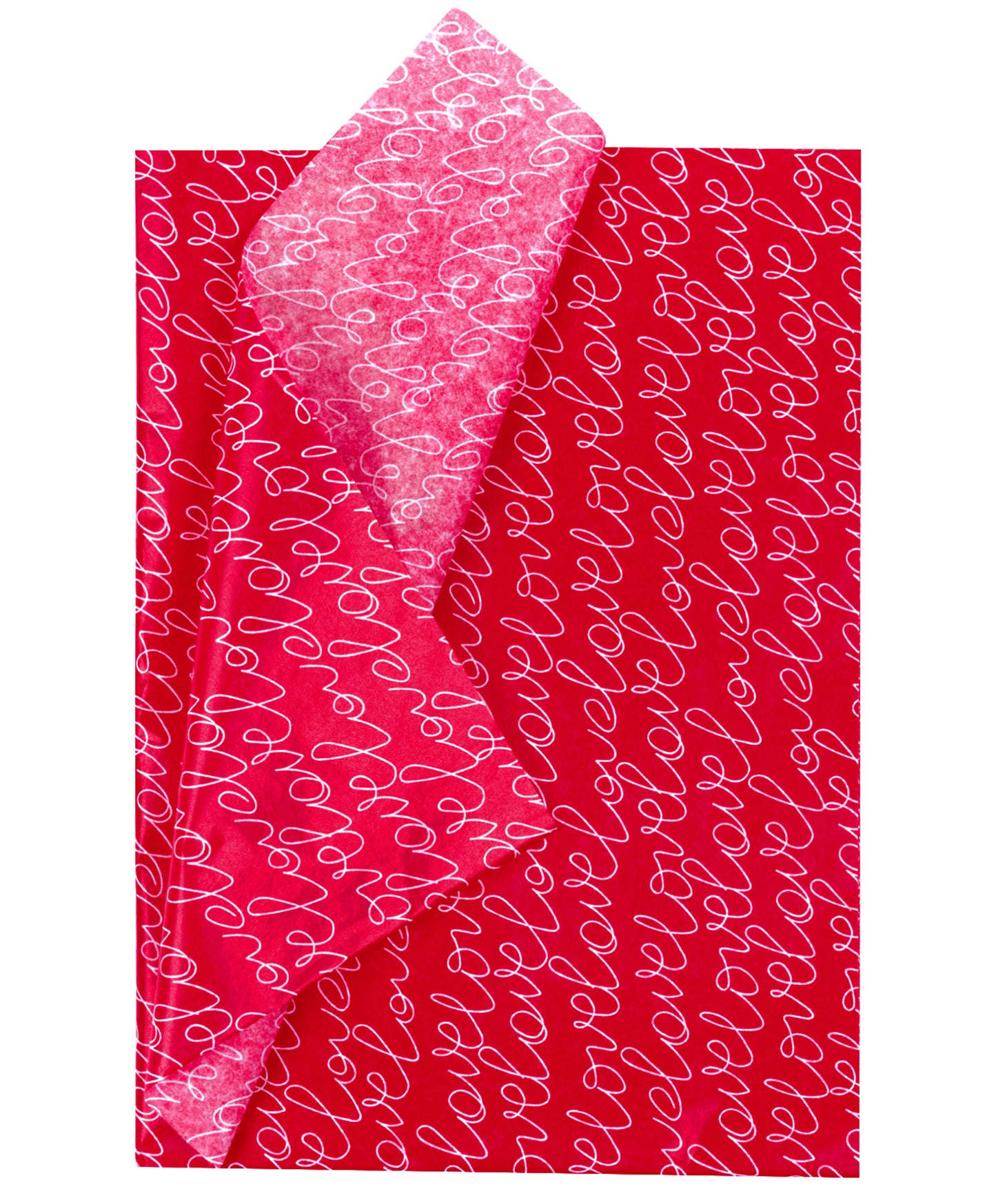 Valentine's Day Love Red Tissue Paper 20" x 30" Bulk Wholesale Wrapaholic